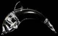 110283 STEUBEN GLASS PORPOISE H 4 L 6