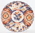 JAPANESE IMARI PORCELAIN CHARGER DIA 10