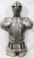 METAL ONEHALF SUIT OF ARMOR REPRODUCTION