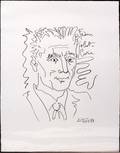 092266 AFTER PABLO PICASSO LITHOGRAPH 26 X 20