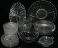 091373 HEISEY GLASS GROUPING 26 PIECES
