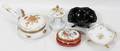 090306 KPM PORCELAIN OVAL HINGED BOX PLUS ETC FIVE