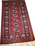 070320 BOKHARA ORIENTAL WOOL RUG C 197080 4 6 X