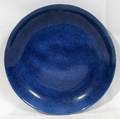 062316 CHINESE DARK BLUE PORCELAIN PLATE 18TH C