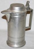 061373 PEWTER TANKARD ANVERS H 8