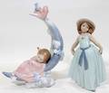 111414 LLADRO FIGURES TWO 6583 HEAVENS LULLABY 