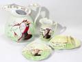 110312 ROYAL BAYREUTH PORCELAIN JESTER GROUPING 4 PCS