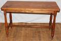 102354 AMERICAN PINE RECTANGULAR ANTIQUE TABLE H 30