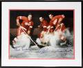 LINDSAY HOWE AND ABEL AUTOGRAPHED PHOTO PRINT