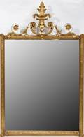 091404 GILT FRAME MIRROR C 1940 43 X 26