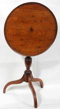 091400 MAHOGANY TILTTOP TABLE C 1800 H 26 DIA 19