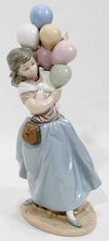 091379 LLADRO PORCELAIN FIGURE BALLOONS FOR SALE