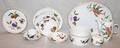 090317 ROYAL WORCESTER DESSERT SET EVESHAM PATTERN