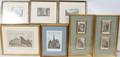 082301 19TH C PRINTS ARCHIT ETCHINGS  ENGRAVINGS