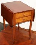 080363 AMERICAN MAPLE  CHERRY DROP LEAF TABLE