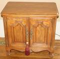 072305 HERITAGE SOUTH OF FRANCE WALNUT END TABLE