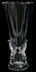 071321 STEUBEN CRYSTAL VASE H 8 34