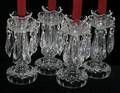 062357 WATERFORD CRYSTAL CANDLE HOLDERS WPRISMS 4