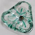 061405 MURANO GLASS DISH MID 20TH C L 7