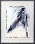 112401 JIM DINE CAPE AND ISLANDS POSTER 1983 29 X