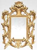 112397 FLORENTINE GILT FRAMED MIRROR EARLY 20TH 14