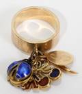 111482 14KT GOLD CHARM RING