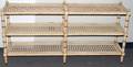 111464 SOFA TABLE BAMBOO MOTIF H 27 W 54 D 11