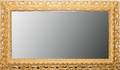 CARVED GILT WOOD MIRROR C 1900 53 X 30