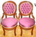 VICTORIAN WALNUT CHAIRS C 1870 PAIR