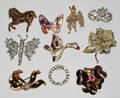 KRAMER COSTUME BROOCHES 10