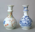 Two Chinese export porcelain baluster vases early 19th c