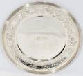 081388 R WALLACE  SONS STERLING SERVING PLATE