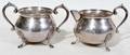 081385 FB ROGERS CO STERLING CREAMER  SUGAR BOWL