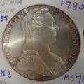 070403 AUSTRIA SILVER COIN 1780