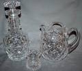 070380 WATERFORD CUT CRYSTAL DECANTER PITCHER  VASE