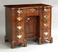 Boston Massachusetts mahogany block front kneehole desk ca 1770