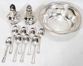 112429 AMERICAN STERLING SILVER DEMITASSE SPOONS