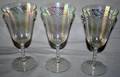 090405 CRYSTAL SWIRL DESIGN WATER GOBLETS C1939 10