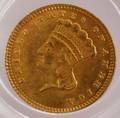 080473 INDIAN PRINCESS TYPE II ONE DOLLAR GOLD COIN