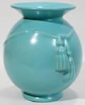 080462 WELLER POTTERY VASE H 7 DIA 5