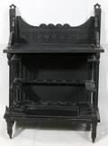 080456 BLACK HANGING PIPE AND TOBACCO CABINET 1890