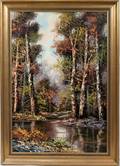 061503 GROSSNER OIL ON CANVAS 36 X 24 FALL