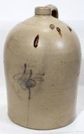 111561 STONEWARE JUG 19TH C H 15