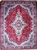 102490 ORIENTAL DESIGN MACHINE MADE CARPET C 1950