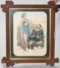 081486 VICTORIAN CHROMOLITHOGRAPH 24 X17 SHAKESPEARE