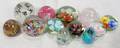 080481 BLOWN GLASS PAPERWEIGHT COLLECTION H 13