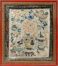 061544 CHINESE SILK EMBROIDERY 19TH C FRAGMENT 11