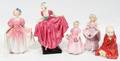 112499 ROYAL DOULTON PORCELAIN FIGURES 3  TWO AS IS