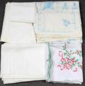 LINEN TABLECLOTH LOT