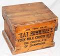 102504 VINTAGE ROWNTREES CHOCOLATE CRATE 11 X 14